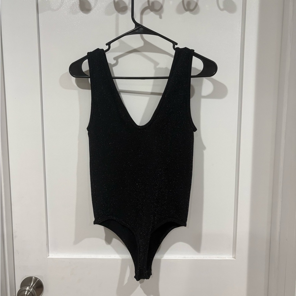 Black Sparkly Body Suit